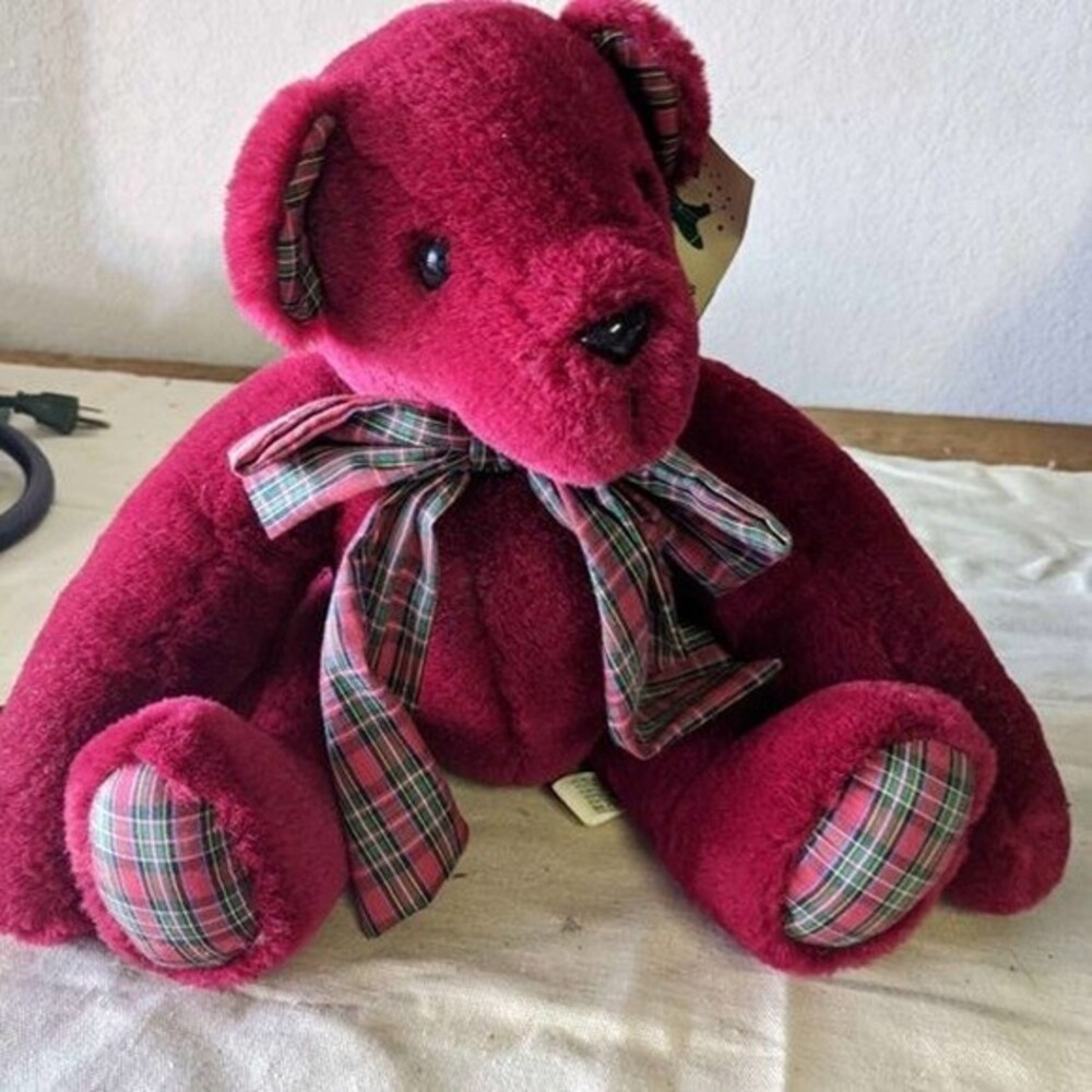 Haus of Klaus red bear in box